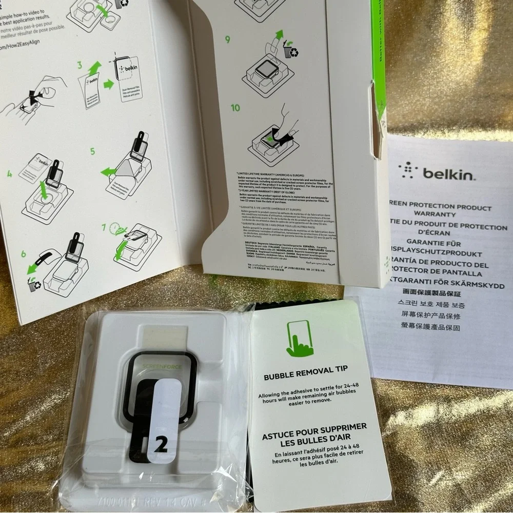 Belkin TrueClear Curve Screen Protection for Apple Watch